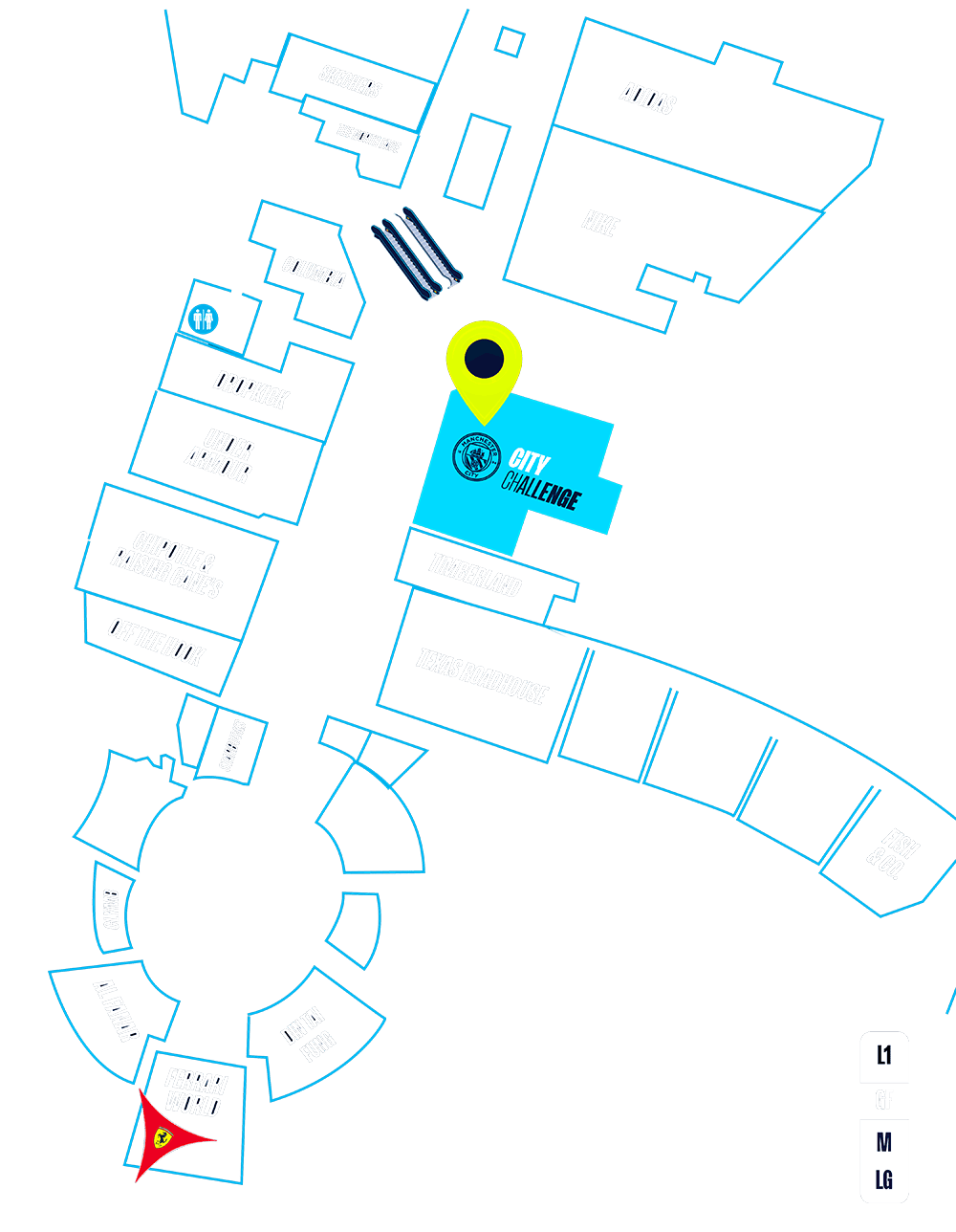 Yas Mall Map